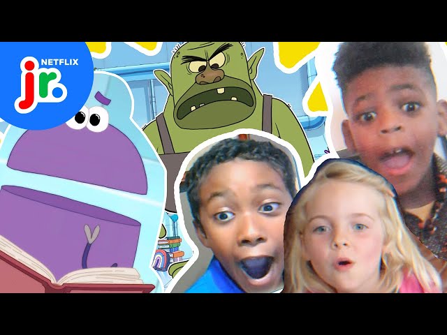 The Very Hungry TROLL! 😱 StoryBots Super Silly Stories | Netflix Jr