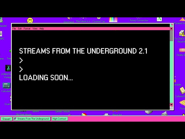 STREAMS FROM THE UNDERGROUND 2.1