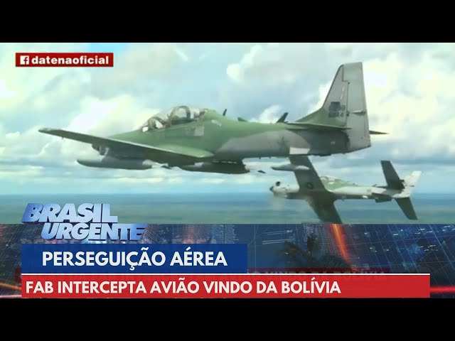 FAB intercepta avião vindo da Bolívia por suspeita de transporte de drogas | Brasil Urgente