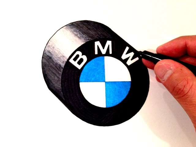 How to Draw the BMW Logo in 3D
