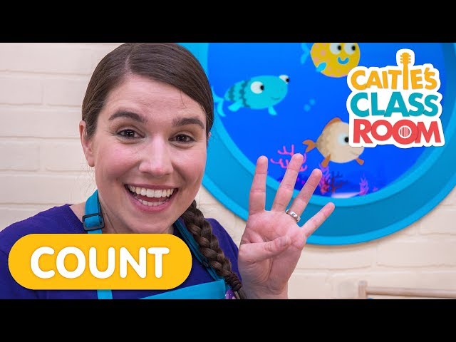 Practice Counting with 10 Little Fishies!