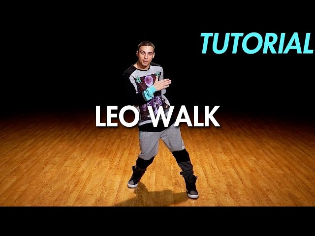 How to Leo Walk (Hip Hop Dance Moves Tutorial: Locking) | Mihran Kirakosian