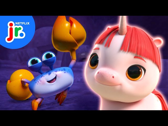 Crabby's Cave Rescue 🦀 Not Quite Narwhal | Netflix Jr