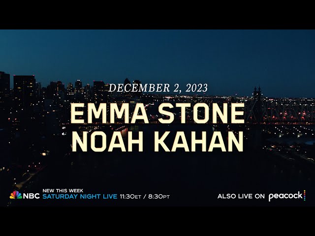 Emma Stone Is Hosting SNL!
