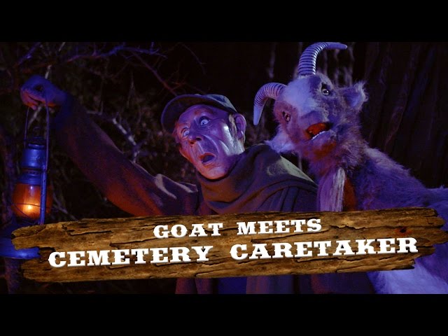 Cemetery Caretaker | Walt Disney World Goat Friends | WDW Best Day Ever