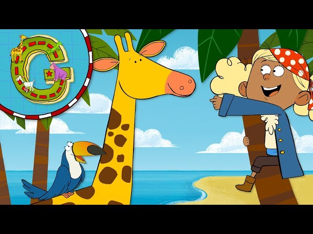 "G" Island | Learn the ABCs with Captain Seasalt And The ABC Pirates