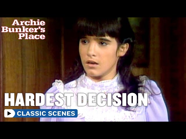 Archie Bunker's Place | Stephanie's Hardest Decision | The Norman Lear Effect