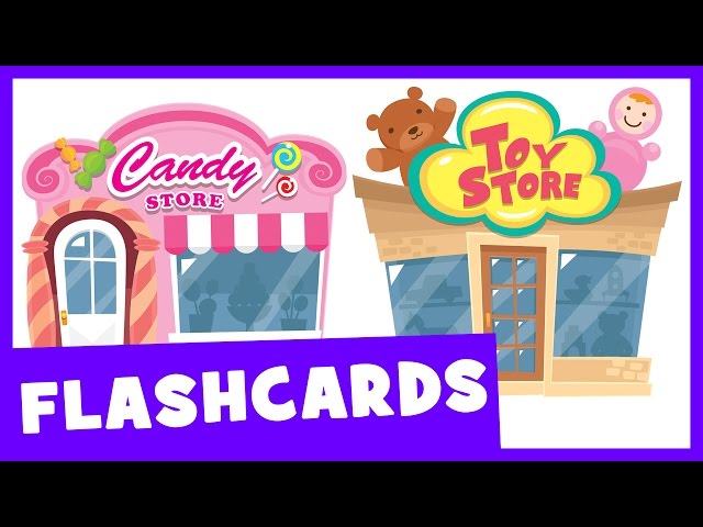 Learn Places to Shop  | Talking Flashcards