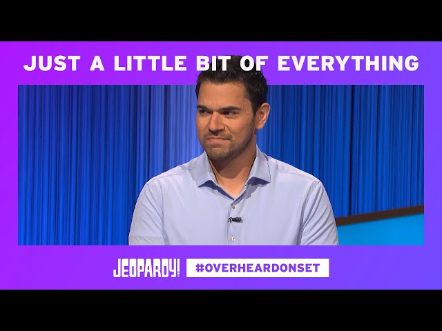 Cris Goes for the Daily Doubles | Overheard on Set | JEOPARDY!