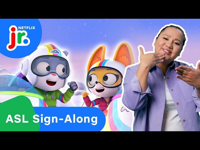 ASL Sign-Along: Good Good Day! 🧏 Appreciation Song for Kids | Netflix Jr Jams