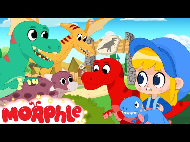 Dinosaur Theme Park - Mila and Morphle | Cartoons for Kids | My Magic Pet Morphle