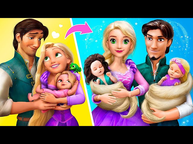 Elsa and Rapunzel Became Besties / 31 LOL OMG Hacks and Crafts