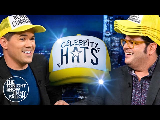 Celebrity Hats with Josh Gad and Andrew Rannells | The Tonight Show Starring Jimmy Fallon