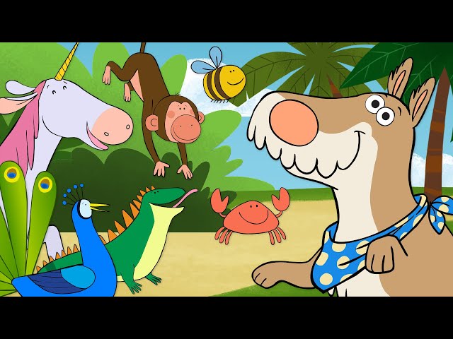 Learn Letters A - H with Captain Seasalt and the ABC Pirates | Cartoons For Kids