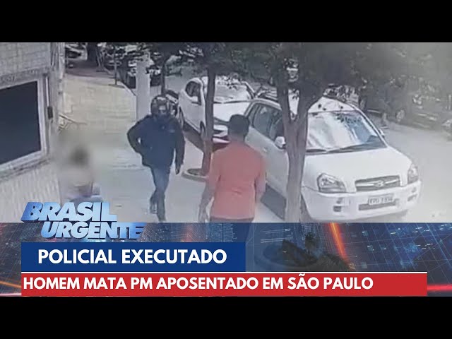 Criminoso atira para matar e rouba arma de policial aposentado | Brasil Urgente