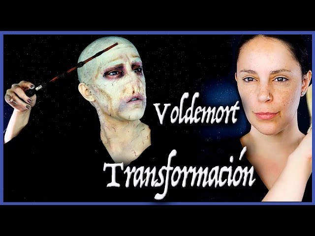 Transformación en Lord Voldemort fácil #152 | Silvia Quiros