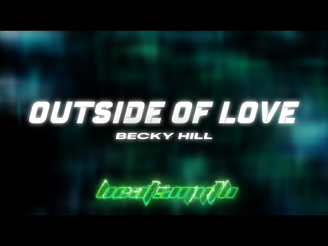Becky Hill - Outside Of Love (Music Visualizer)