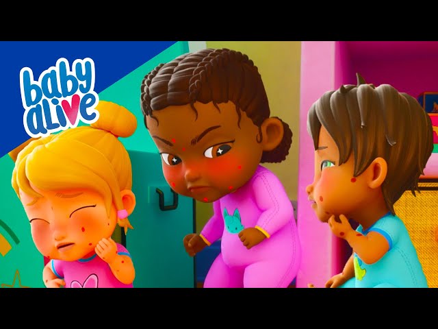 Baby Alive Official 👶🏾Babies get Chicken Pox 👶🏼BRAND NEW SHOW 17 👶🏿✨Kids Videos and Baby Cartoons 💕