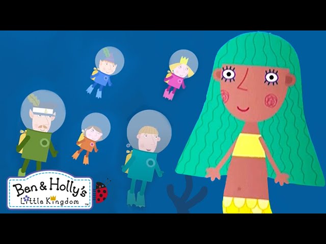 Ben and Holly's Little Kingdom | Swimming with Mermaids (60 MINS) | Kids Cartoon Shows