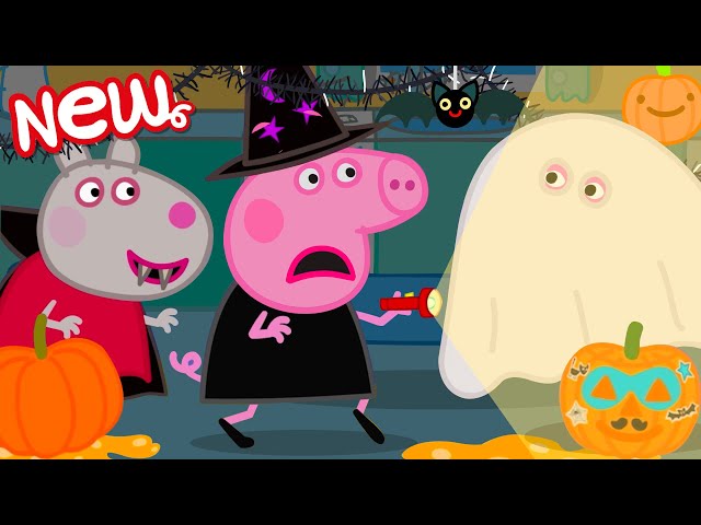 Peppa Pig Tales 👻 The Halloween Ghost Hunt! 🔦 Peppa Pig Episodes