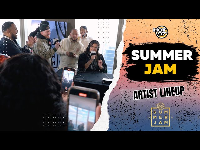HOT 97 Takes Over Edge At Hudson Yards To Announce Summer Jam 2024 Lineup!