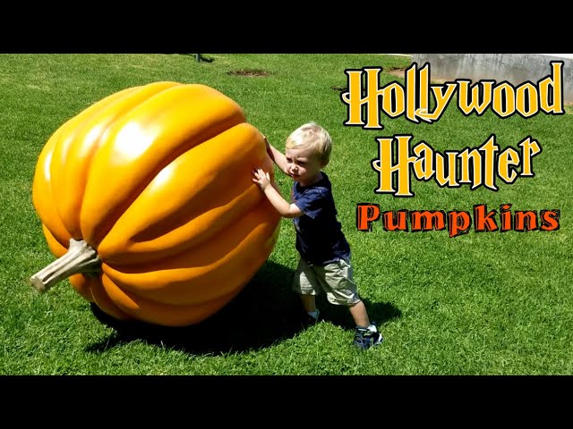 Making Giant Halloween Pumpkins - Harry Potter Inspired DIY Halloween Decorations