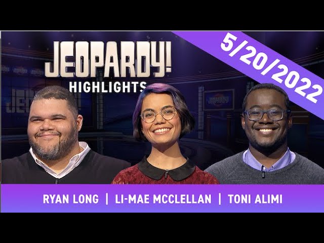 The Return of Ryan Long | Daily Highlights | JEOPARDY!