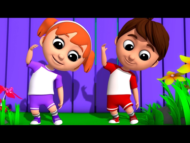 Luke & Lily - Head Shoulders Knees And Toes | Nursery Rhymes Songs | Video For Kids And Toddler