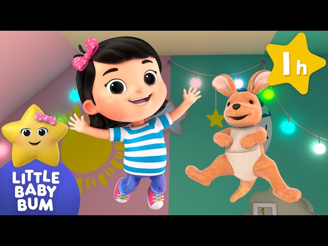 Kangaroo Hop ⭐ LittleBabyBum Nursery Rhymes - One Hour Baby Songs Mix