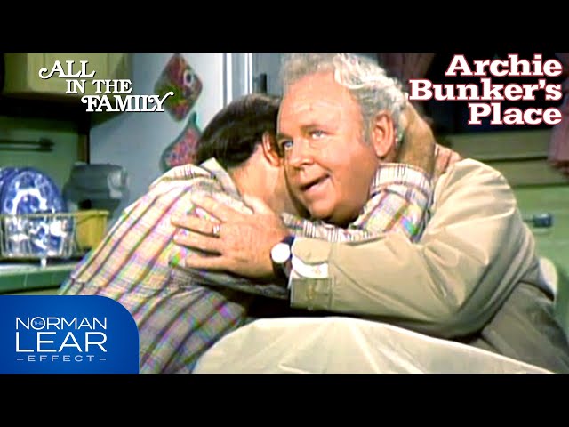 All In The Family & Archie Bunker's Place | Archie Being Nice To Mike | The Norman Lear Effect