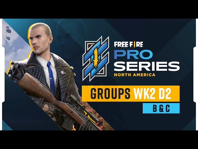 Group Stage - B & C 💥 [ Wk2  - Day 2 ] | Free Fire Pro Series for North America | #FFNA #FFPS