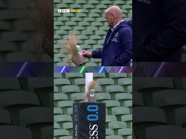 Gregor Townsend had no clue what was going on here 😭