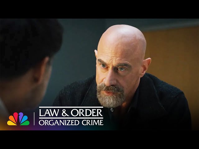 Stabler Rushes to the Hospital to Visit a Victim | Law & Order: Organized Crime | NBC