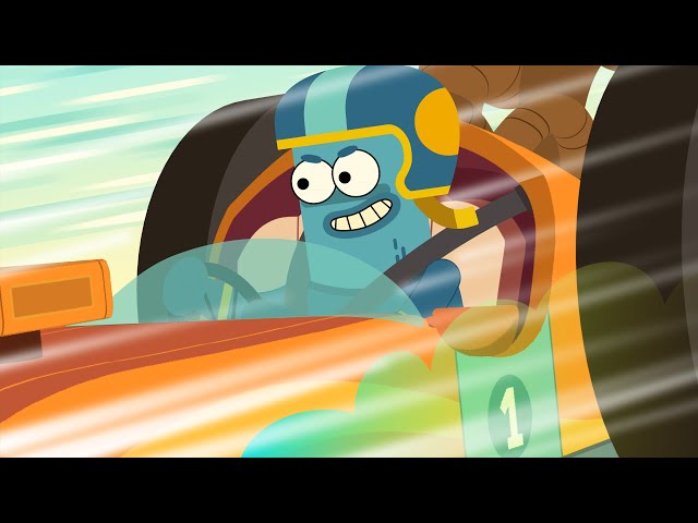 Fast Cars Cartoons! | Pit Stop | Vehicles for Kids