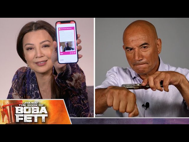 "The Book of Boba Fett" Cast Finds Out Which "Star Wars" Villains They Really Are