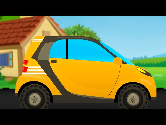 Car Wash Animated Video + More Vehicle Cartoons for Babies 1
