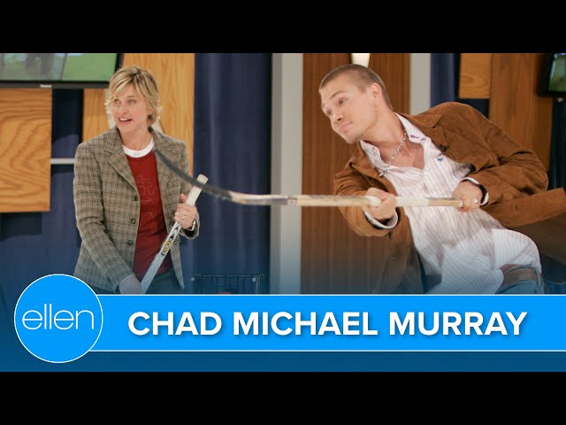 Chad Michael Murray Spills Engagement Details & Takes Ice Rink Challenge