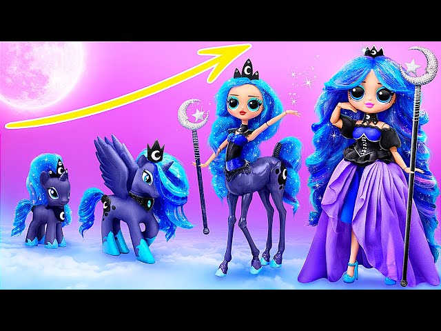 Adventures of Princess Luna / 32 LOL OMG DIYs for Unicorn