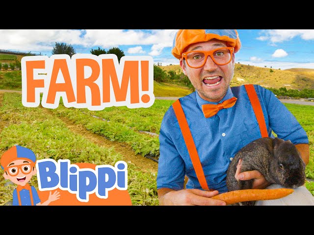 Blippi Visits a Farm (Tanaka)! | Blippi Full Episodes | Educational Videos for Kids