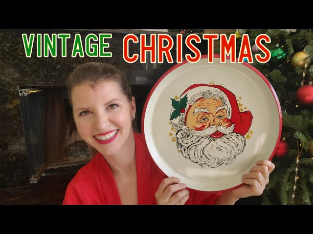 Vintage Christmas Decorations Ideas - Unboxing A Holiday Thrift Haul