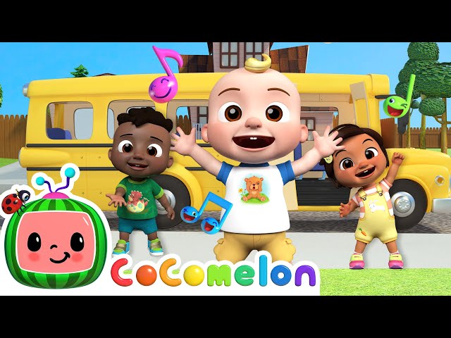 Wheels On The Bus Dance 🎶 | Dance Party | CoComelon Nursery Rhymes & Kids Songs