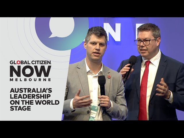 Mick Sheldrick Interviews Australia's Minister Pat Conroy | Global Citizen NOW Melbourne