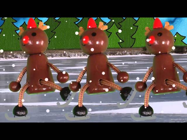 Five Reindeer | Christmas Songs for Kids