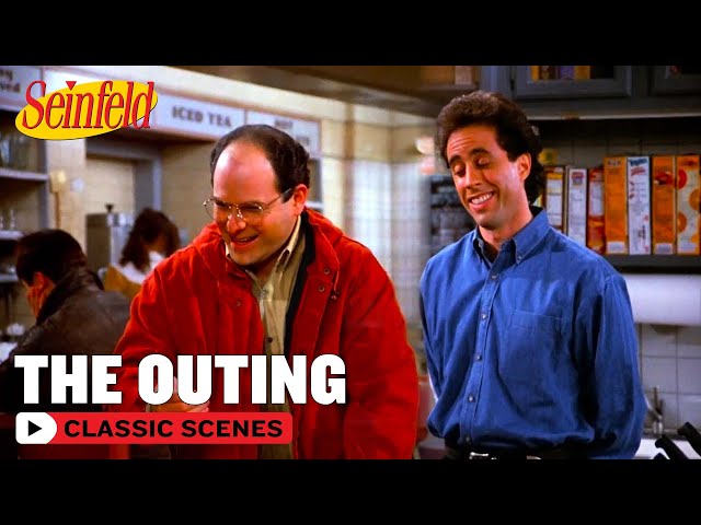 George Pretends To Be Gay | The Outing | Seinfeld