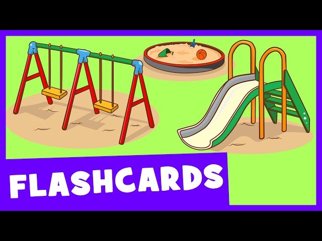 Learn Park and Playground Vocabulary | Talking Flashcards