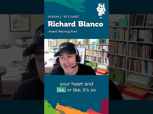 Richard Blanco | Award Winning Poet - Fritange Podcast S2:E5 #shorts