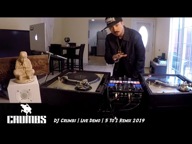 DJ Crumbs | DJ Demo | 5 To 1 Remix 2019
