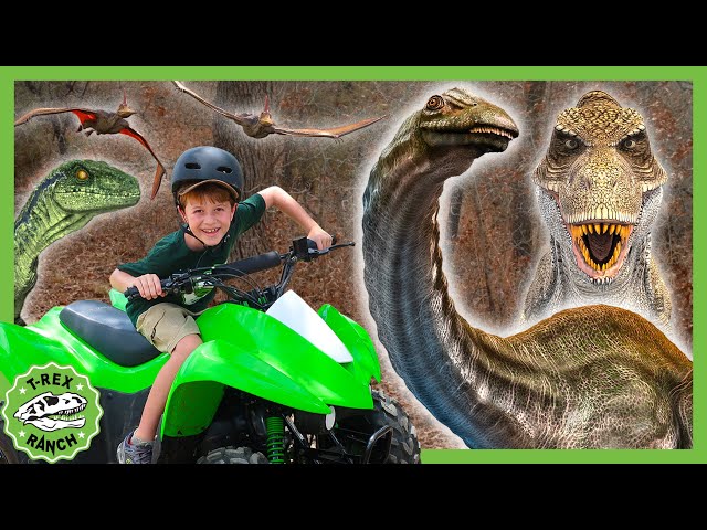 Where Do the Dinos Go?! | T-Rex Ranch Dinosaur Videos