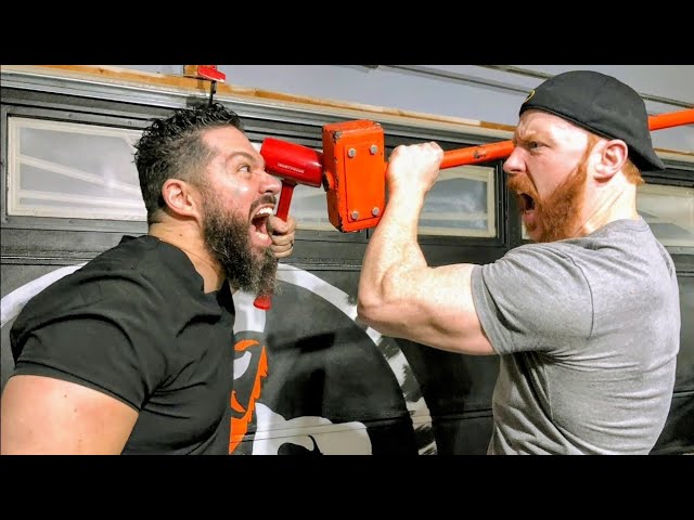 WWE Superstar SHEAMUS gets EXTREME HAMMER THERAPY