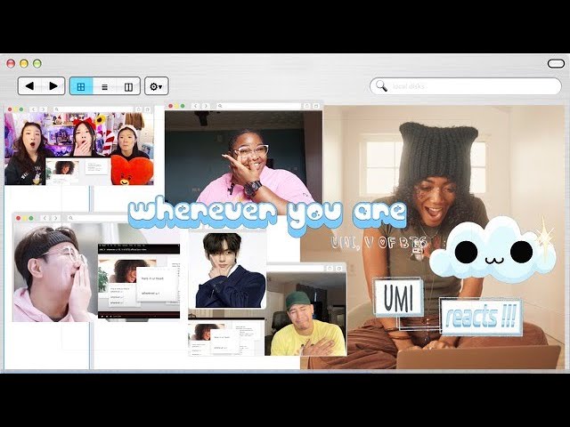 ‘wherever u r’ (ft. V of BTS) 🦋💜 UMI REACTS